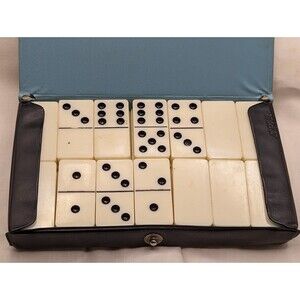 Vintage Travel size Dominoes